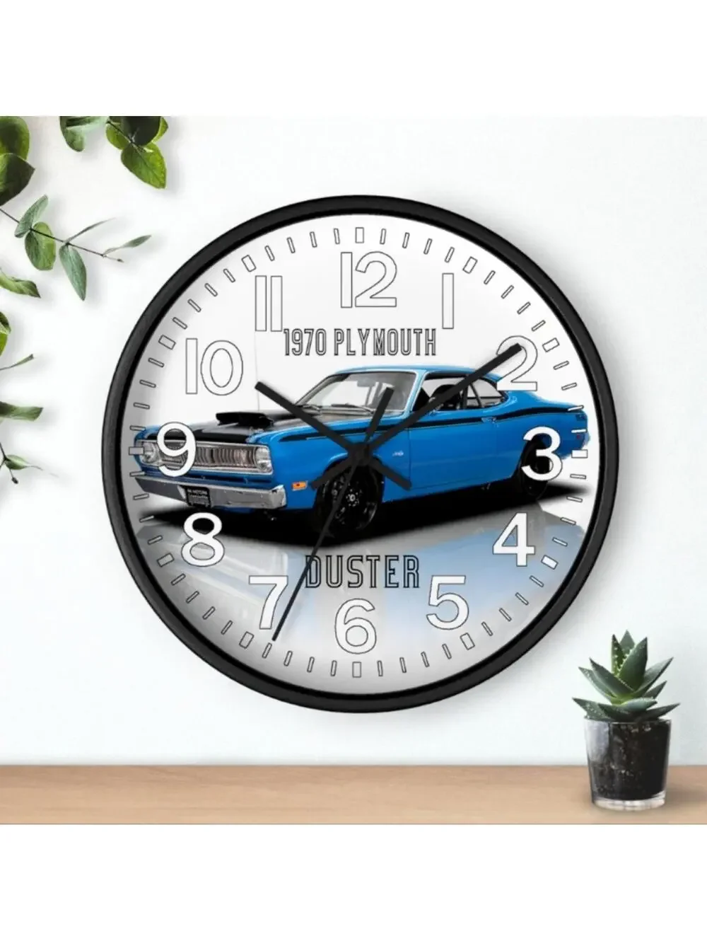 Glow In The Dark 1970 Plymouth GTX Wall Clock – Muscle Car NEW!